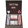 Poker Chips Sets (100) Chips