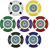US Coast Guard Seal Poker Chips