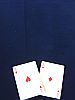 Navy Blue Poker Table Felt Fabric- Velveteen