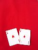 Red Poker Table Felt Fabric- Velveteen