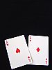 Black Poker Table Felt Fabric- Velveteen