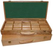 Poker Chip Wooden Cases