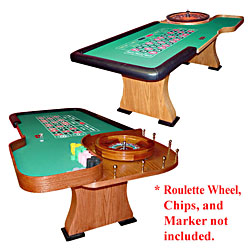 Roulette Table - Full Size Authentic Casino Style!