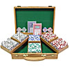 300 Chip 11.5g HIGH ROLLER Set w/Genuine Oak Case