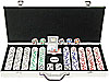 650 11.5g 4 Aces Poker Chip Set w/Executive Aluminum Case