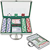 200 Chip Ace/King Suited 11.5g Set w/Clear Top Aluminum Case