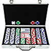 400 Chip Ace/King Suited 11.5g Set w/Executive Aluminum Case