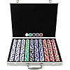 1000 11.5G Holdem Poker Chip Set w/Aluminum Case