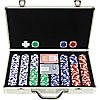 400 11.5G Holdem Poker Chip Set w/Executive Aluminum Case