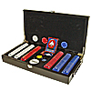 300 Composite Suited Chip Set w/ Graphic Wooden Case