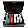 #1 Best Poker Chip Set (Mahogany) - 500 Chips