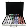 1000 11.5 Gram DICE-STRIPED Chips in ALUM Case