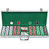 500 11.5 Gram DICE-STRIPED Chips in ALUM Case