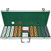 500 14g 3 COLOR A/K SUITED CLAY POKER CHIP SET W/ALUM CASE
