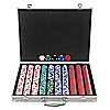 1000 Las Vegas EDGE SPOT NEXGENT Poker Chips w/Aluminum Case