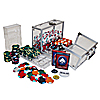 400 NEXGENT Multi-Colored Poker Chips w/Acrylic Carrier