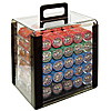 1000 10g Nevada Jacks Poker Chips in Acrylic Carrier