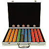 1000 10g Nevada Jacks Poker Chips w/Amuminum Case